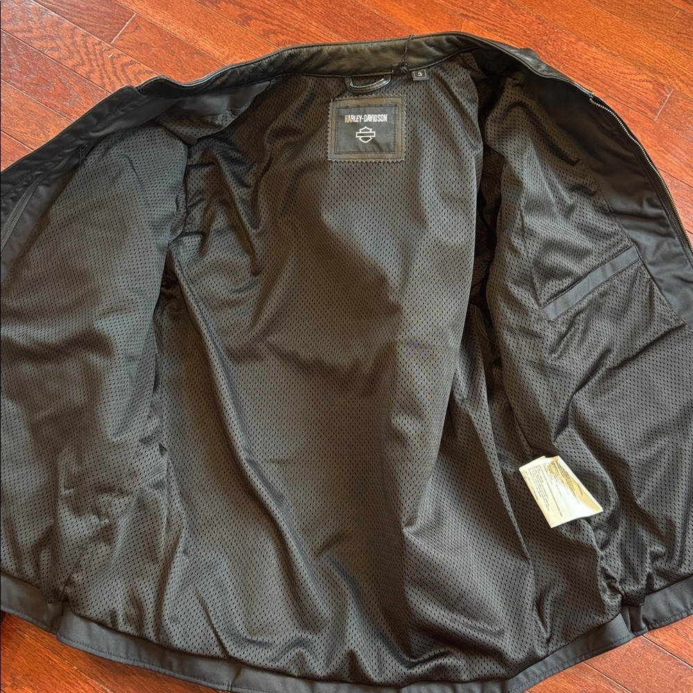 NWT Harley-Davidson Mens Layering System Captains Leather Jacket Size XL 98022 - Picture 14 of 16